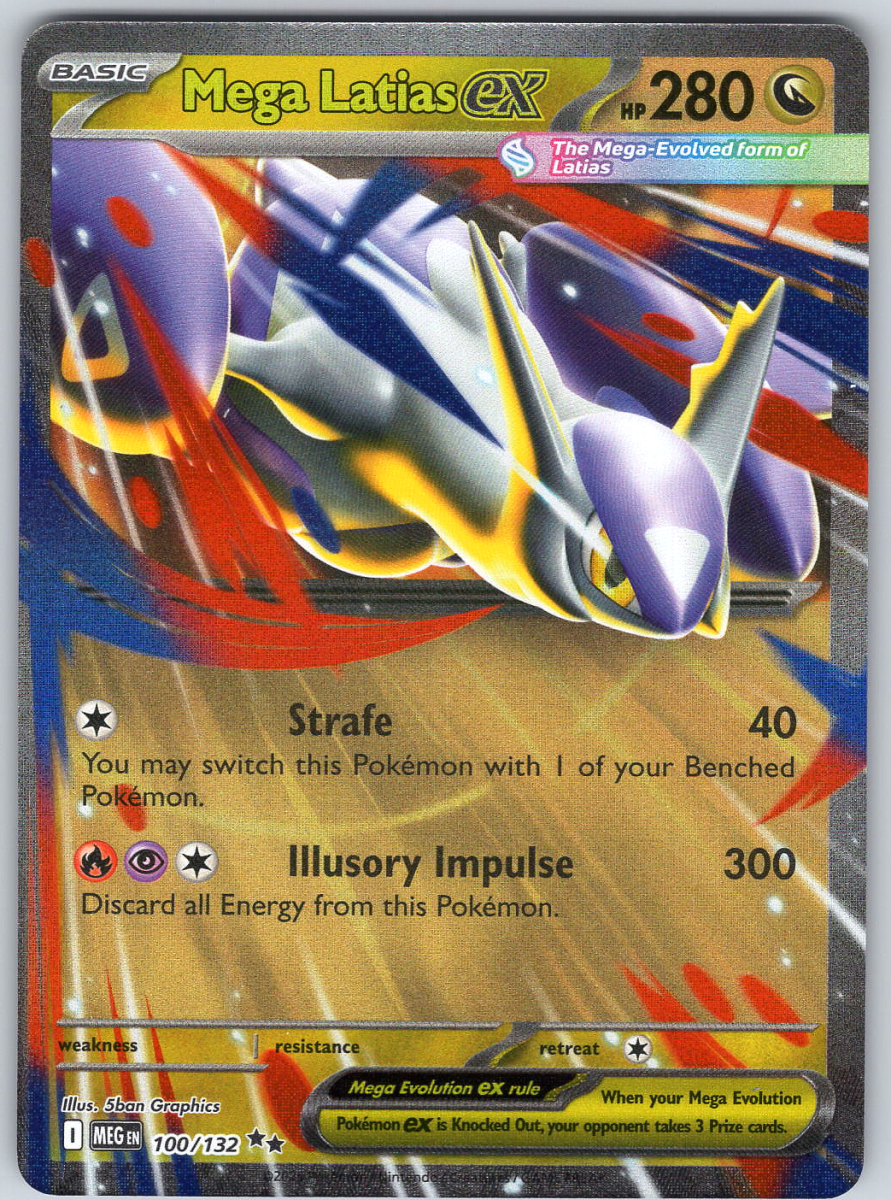 Mega Latias ex 100/132 - QuickTCG LLC