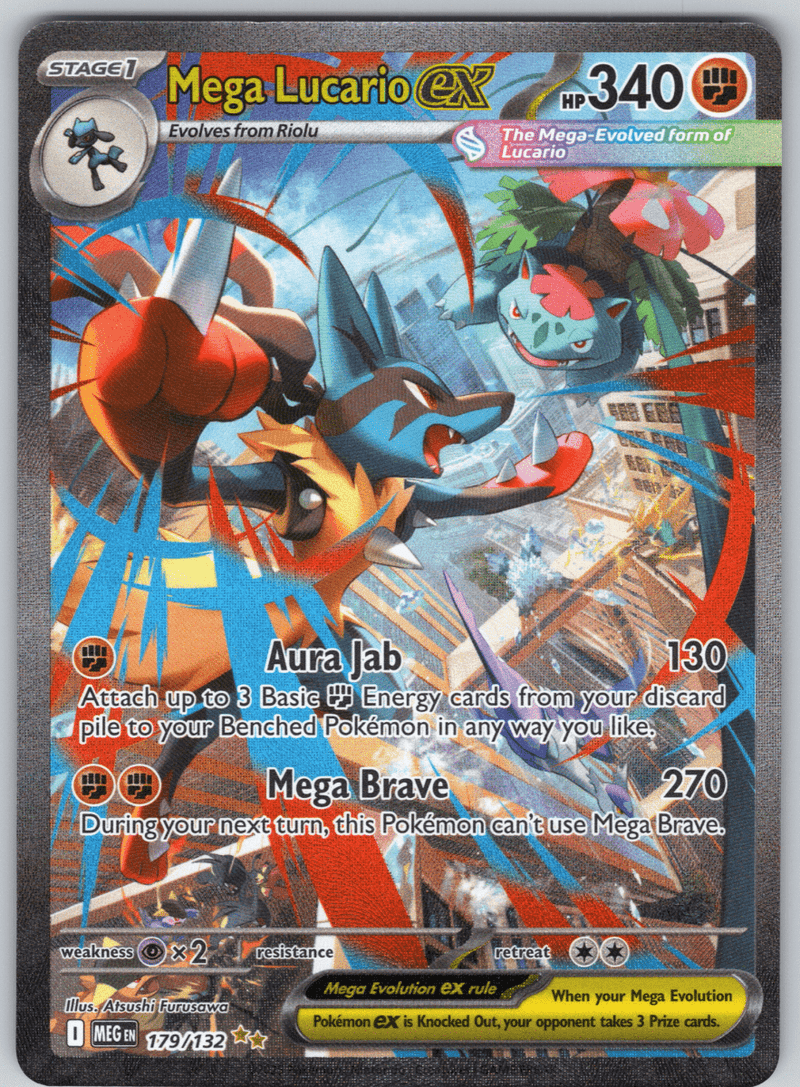 Mega Lucario ex 179 - QuickTCG LLC