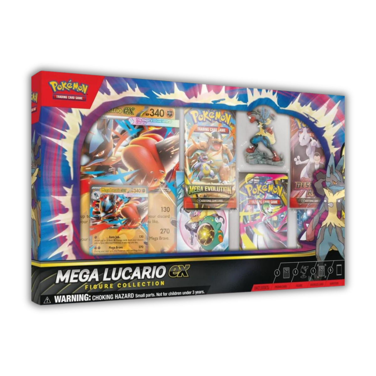 Mega Lucario ex Premium Figure Collection - QuickTCG LLC