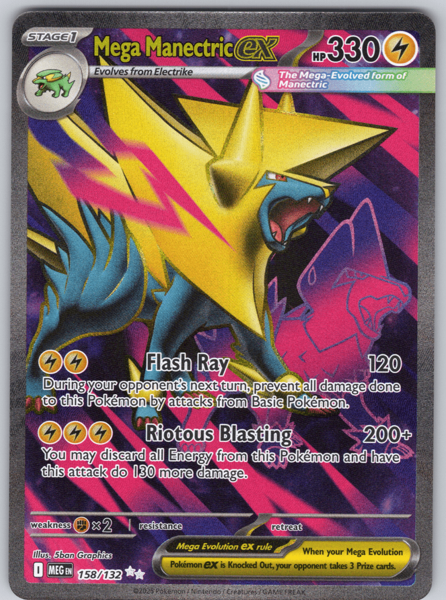 Mega Manectric 158 - QuickTCG LLC