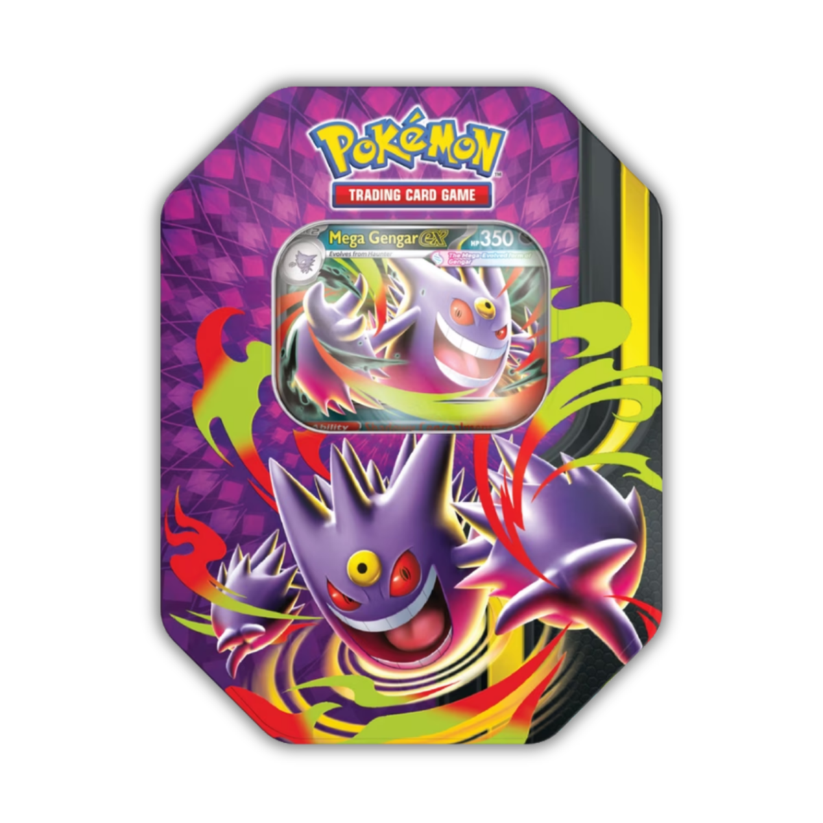 Mega Moonlit Tin: Mega Gengar ex - QuickTCG LLC