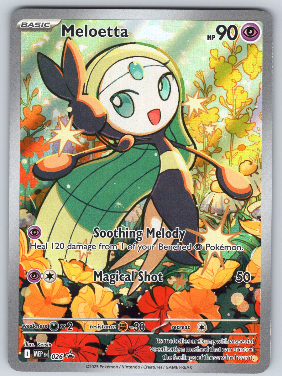 Meloetta 026 Promo - QuickTCG LLC