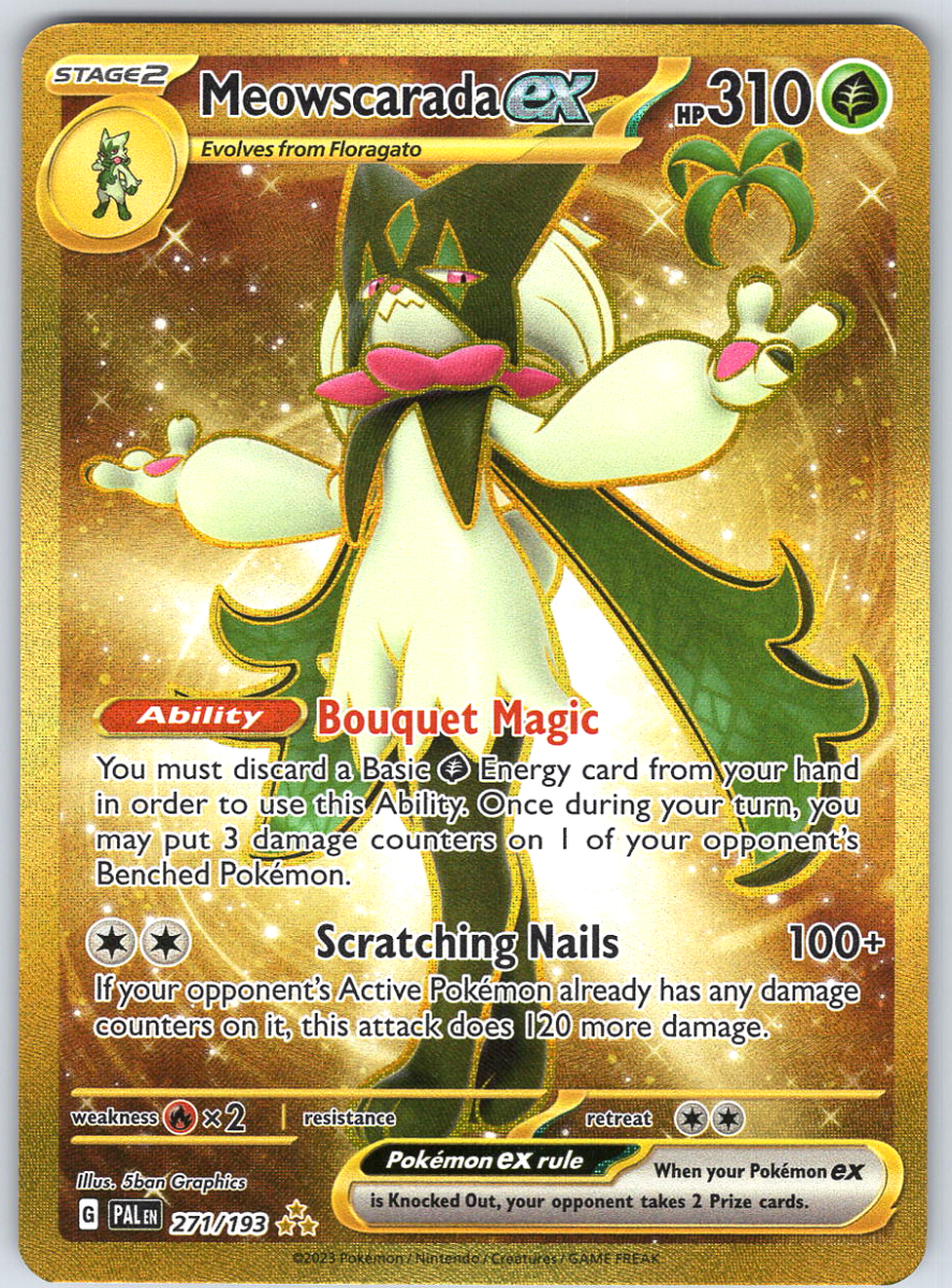 Meowscarada ex 271/193 - QuickTCG LLC