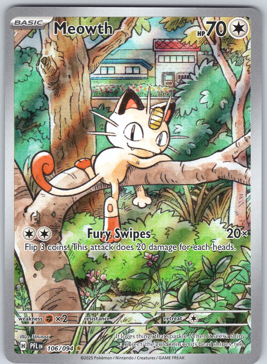 Meowth 106 Promo - QuickTCG LLC