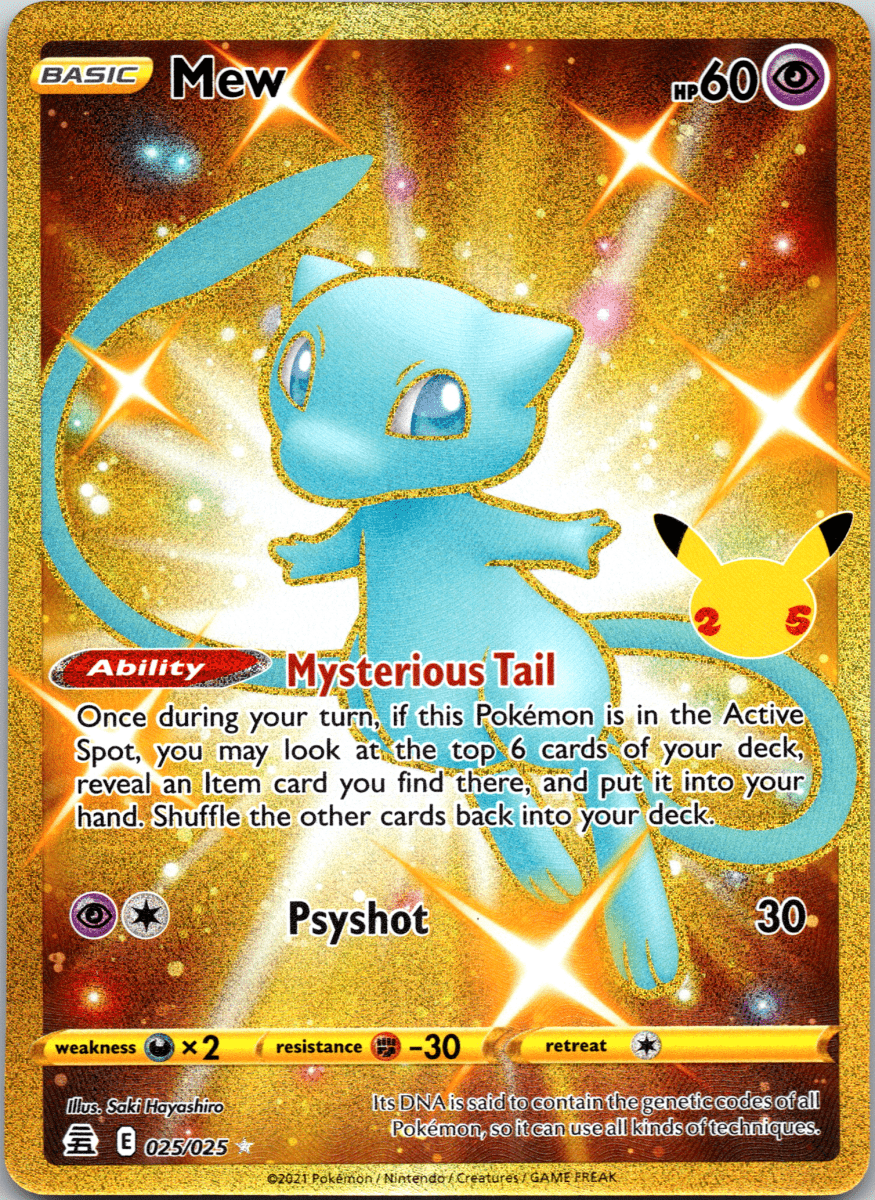 Mew Celebrations - Single - QuickTCG LLC