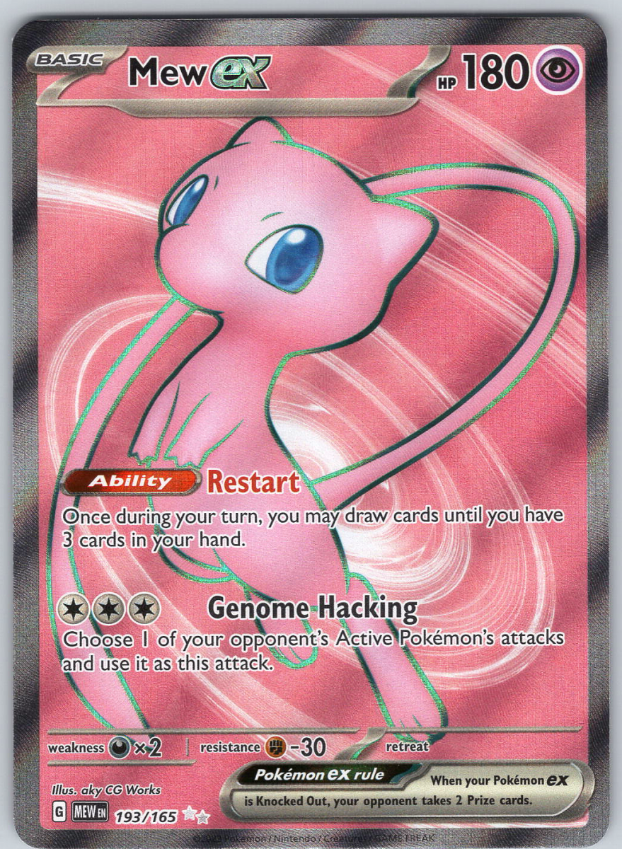 Mew ex 193 - QuickTCG LLC