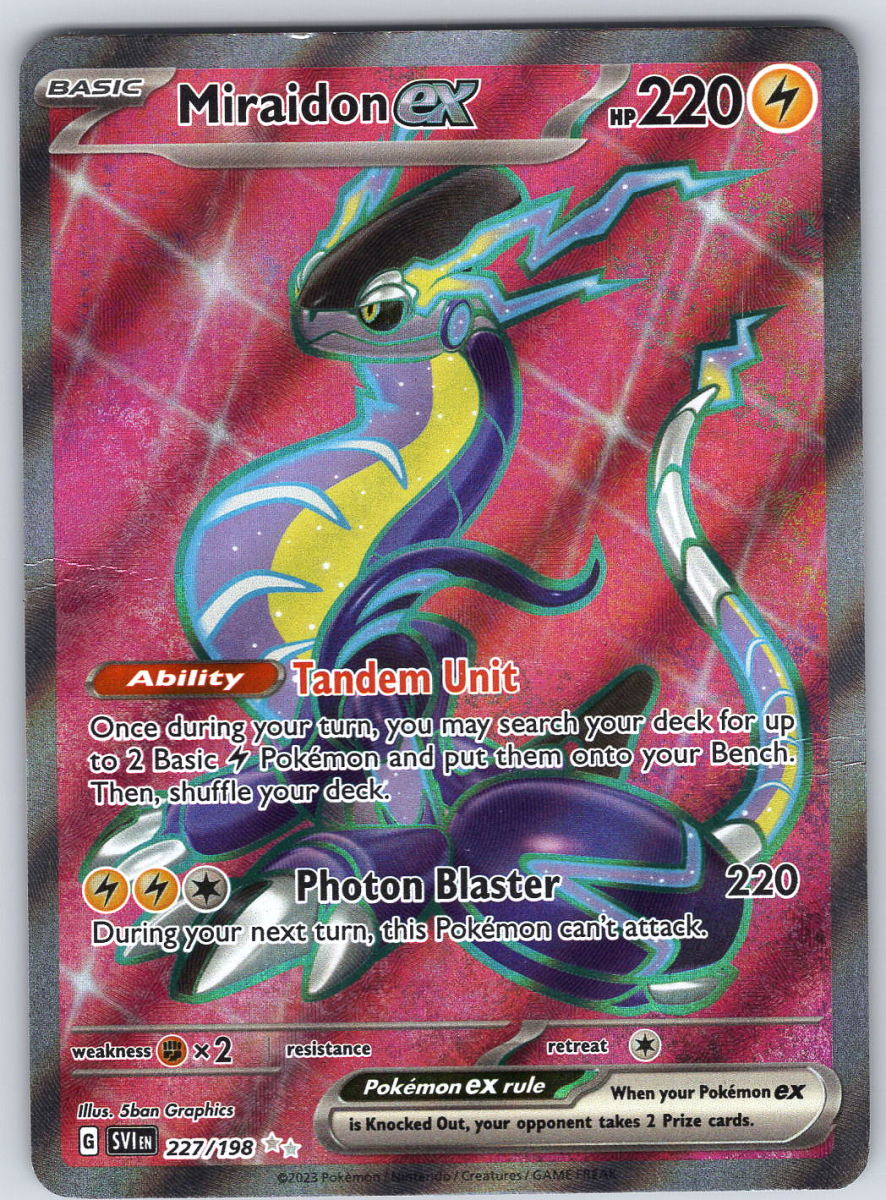 Miraidon ex 227/198 - QuickTCG LLC