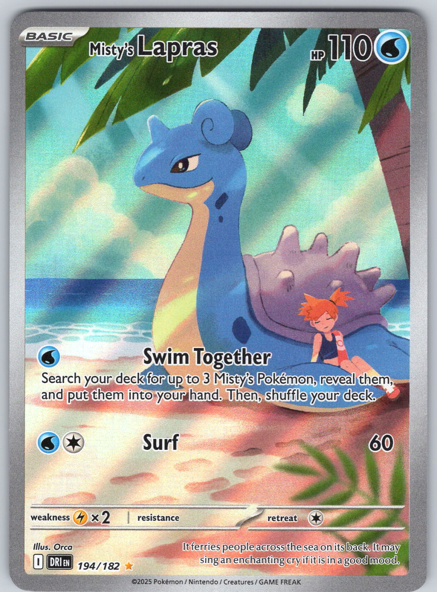 Misty's Lapras 194 - QuickTCG LLC