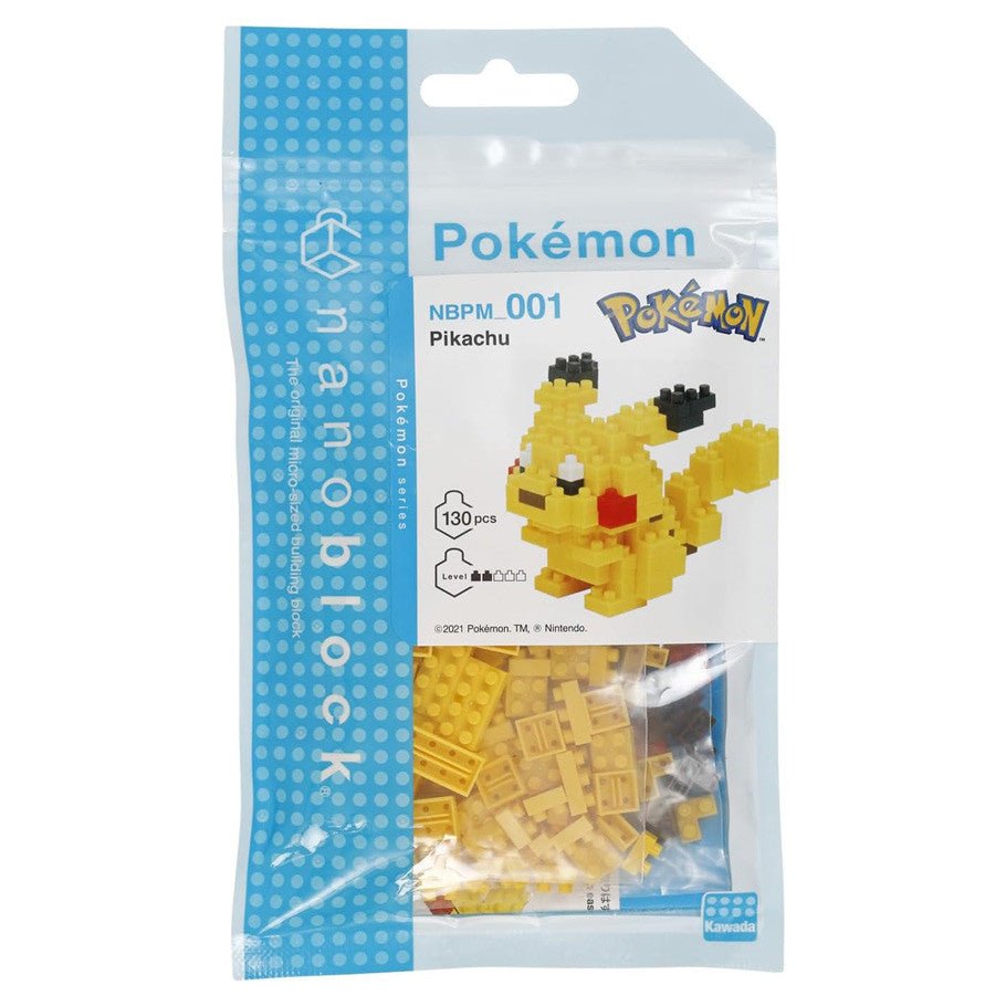Nano Block: Pikachu - QuickTCG LLC