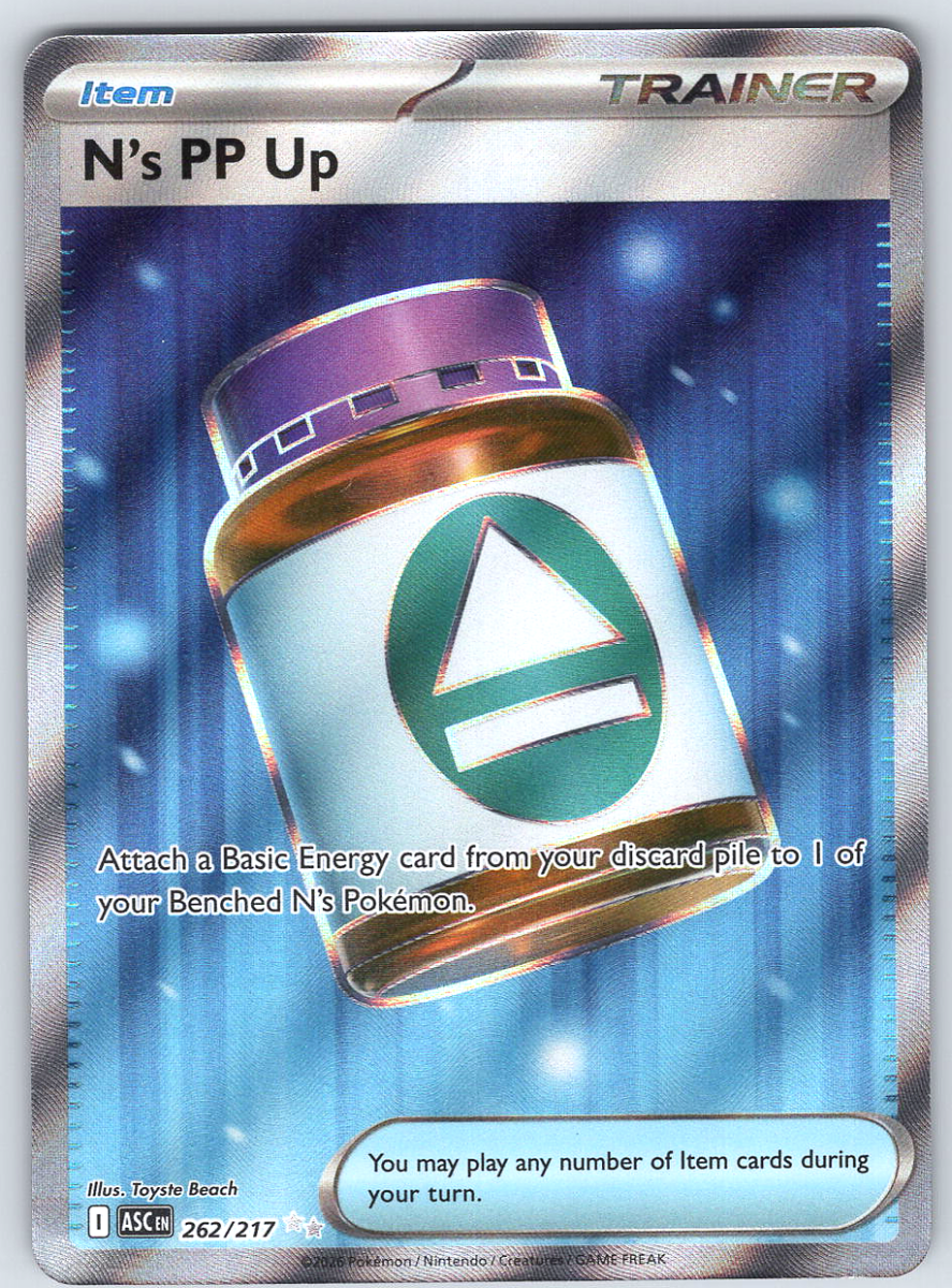 N's PP Up 262/217 - QuickTCG LLC