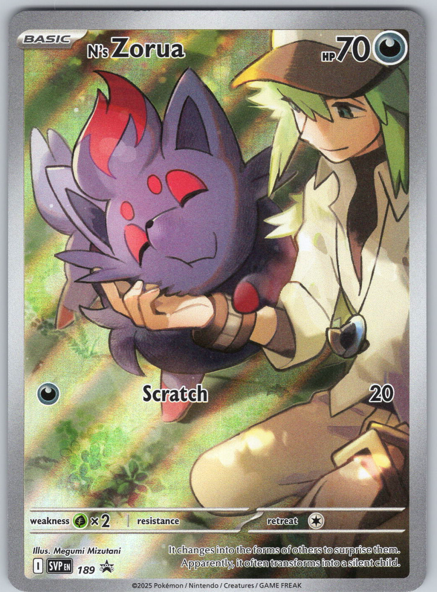 N's Zorua 189 Promo - QuickTCG LLC