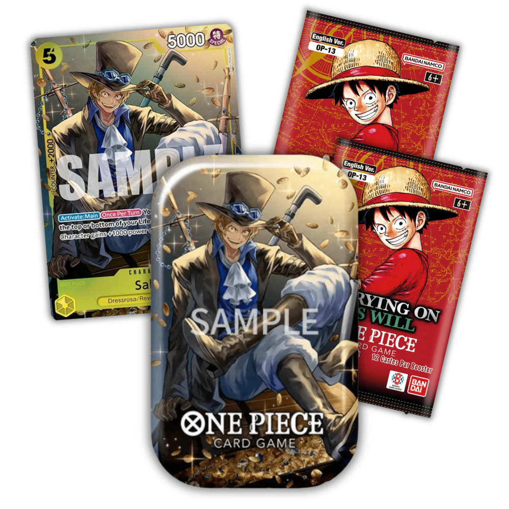 One Piece Tin Pack Set Vol. 2 - Sabo - QuickTCG LLC