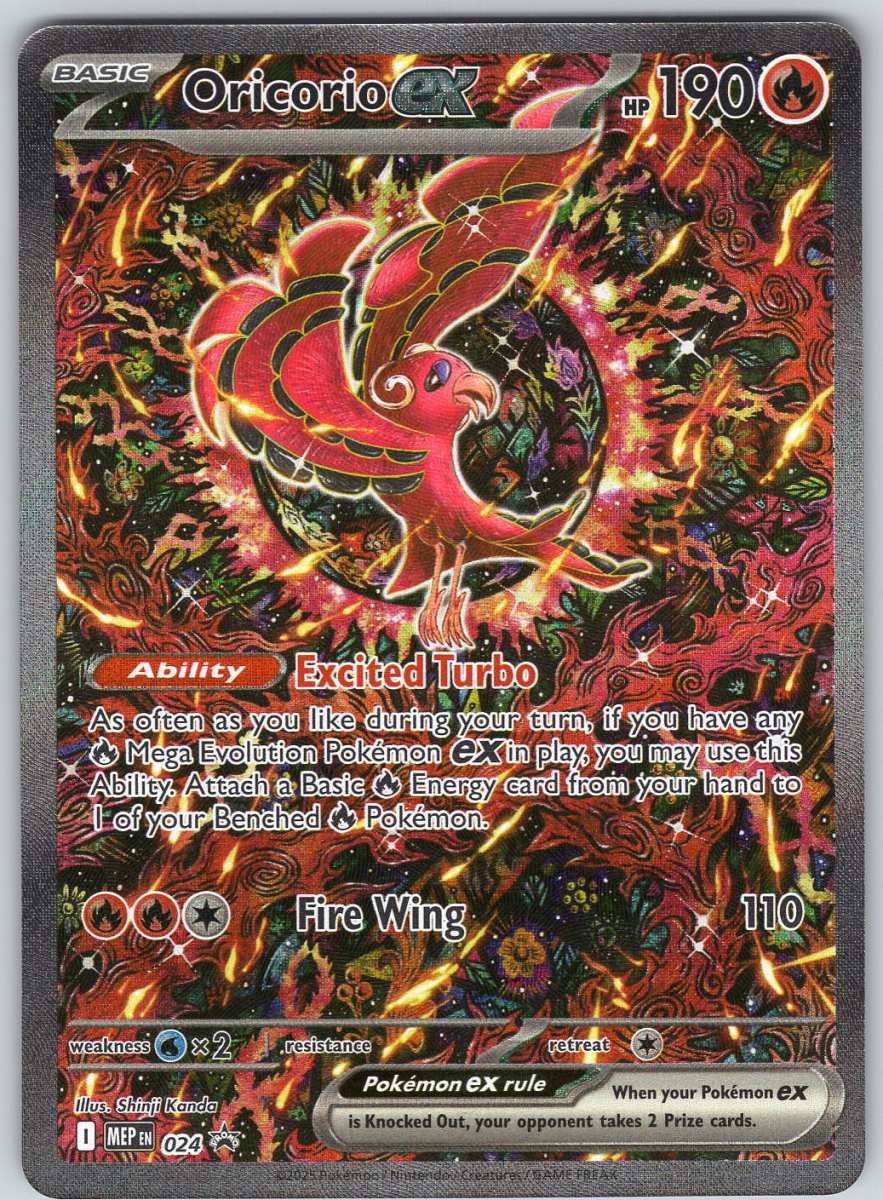 Oricorio 024 Promo - QuickTCG LLC