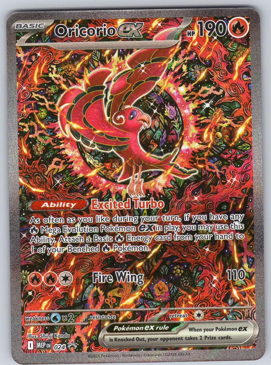 Oricorio ex 024 Promo - QuickTCG LLC