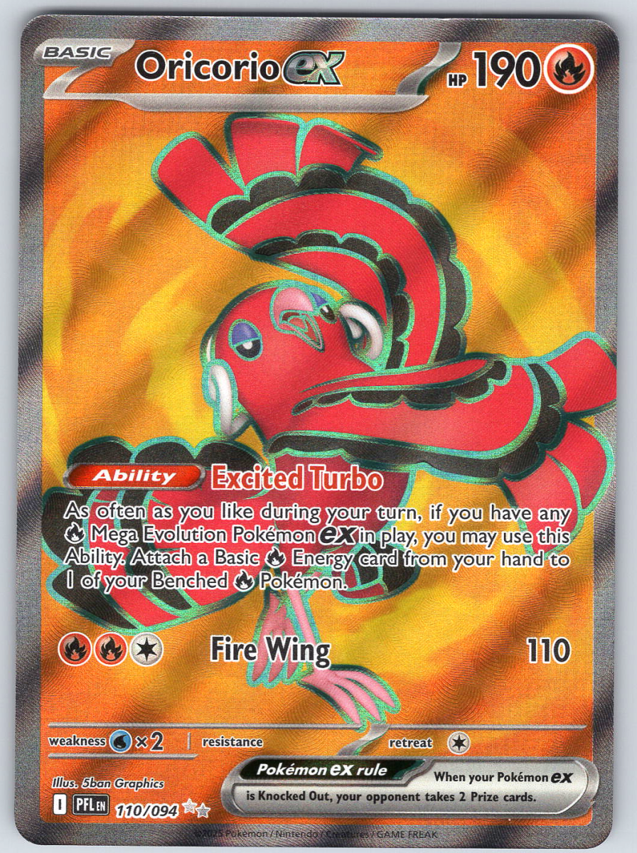 Oricorio ex 110/094 - QuickTCG LLC