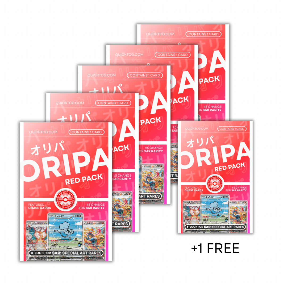 Oripa 5+1 Deal - QuickTCG LLC