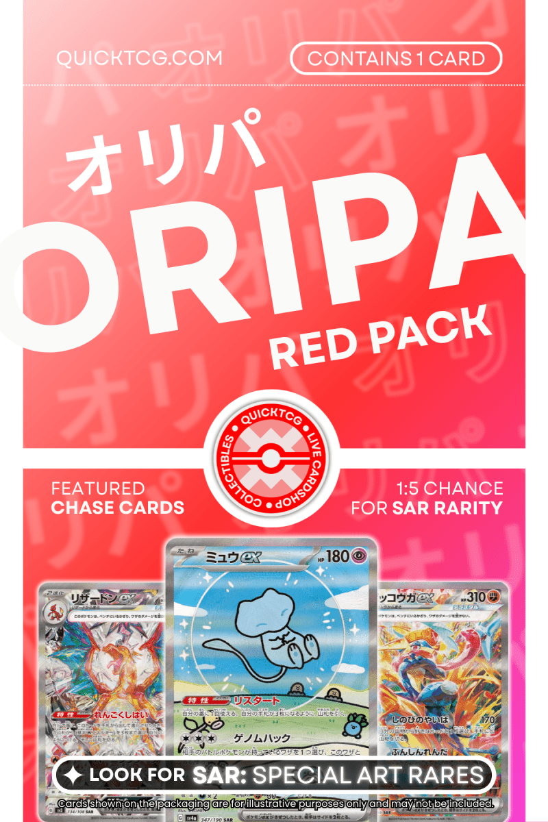 Oripa: Red Pack - QuickTCG LLC