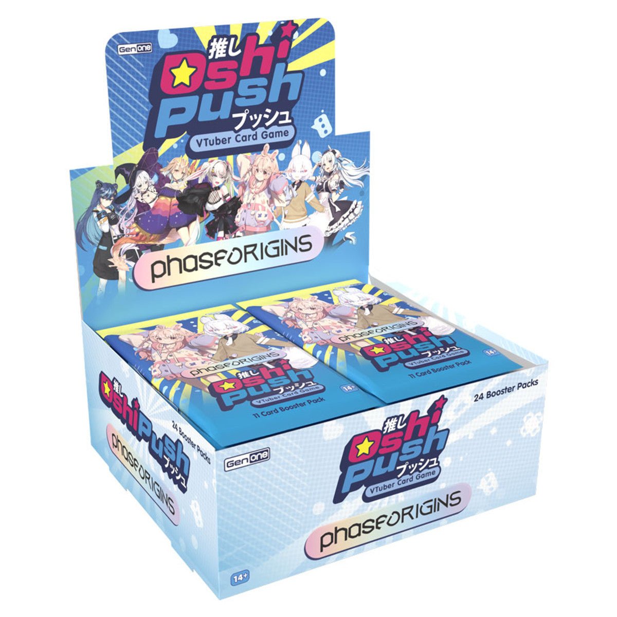 Oshi Push TCG: Booster Display - QuickTCG LLC