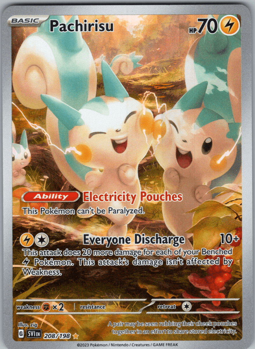 Pachirisu IR 208 - QuickTCG LLC