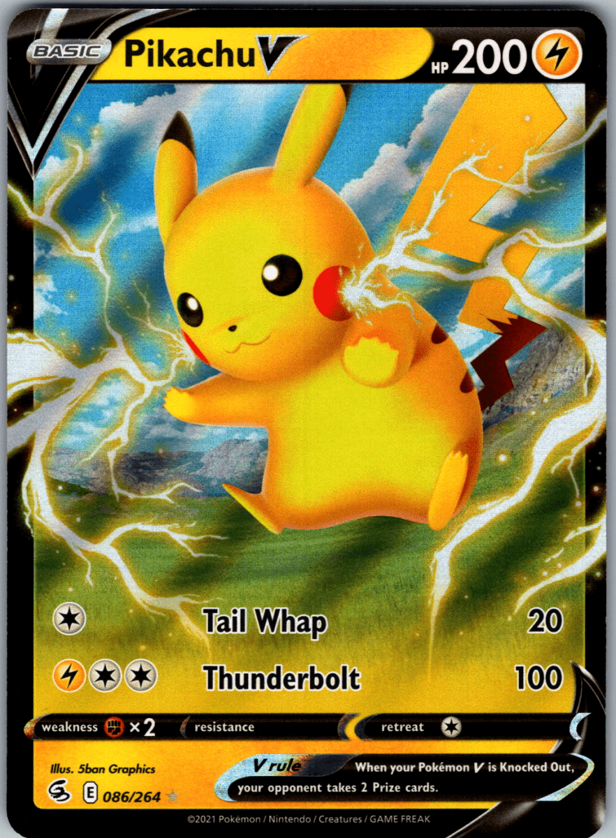 Pikachu V 086 - QuickTCG LLC