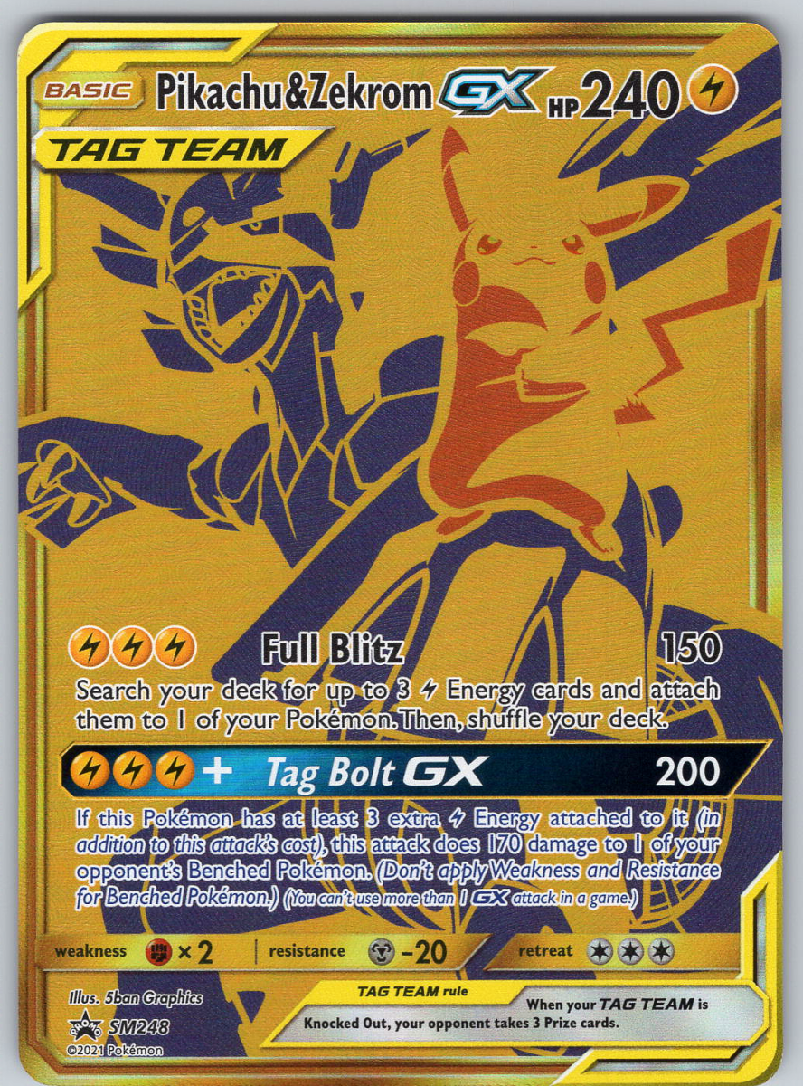 Pikachu & Zekrom SM248 - QuickTCG LLC