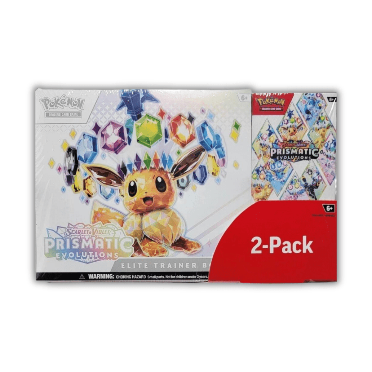 Prismatic Evolutions ETB + Booster Bundle - QuickTCG LLC