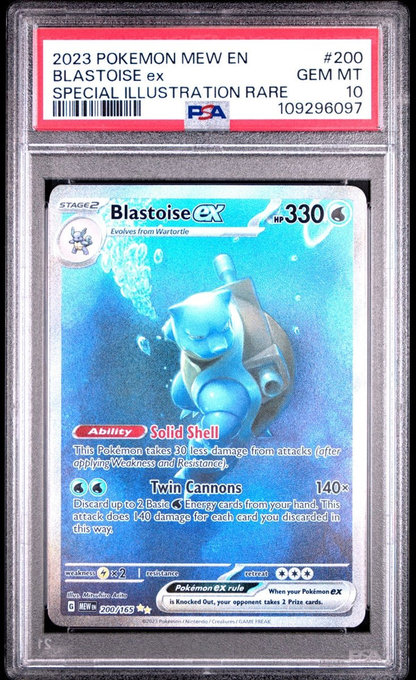 PSA 10 | Blastoise ex 200 - QuickTCG LLC