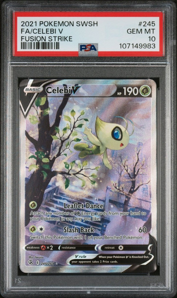 PSA 10 | Celebi V 245 - QuickTCG LLC