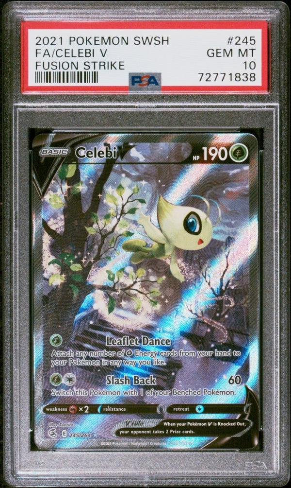 PSA 10 | Celebi V 245 - QuickTCG LLC