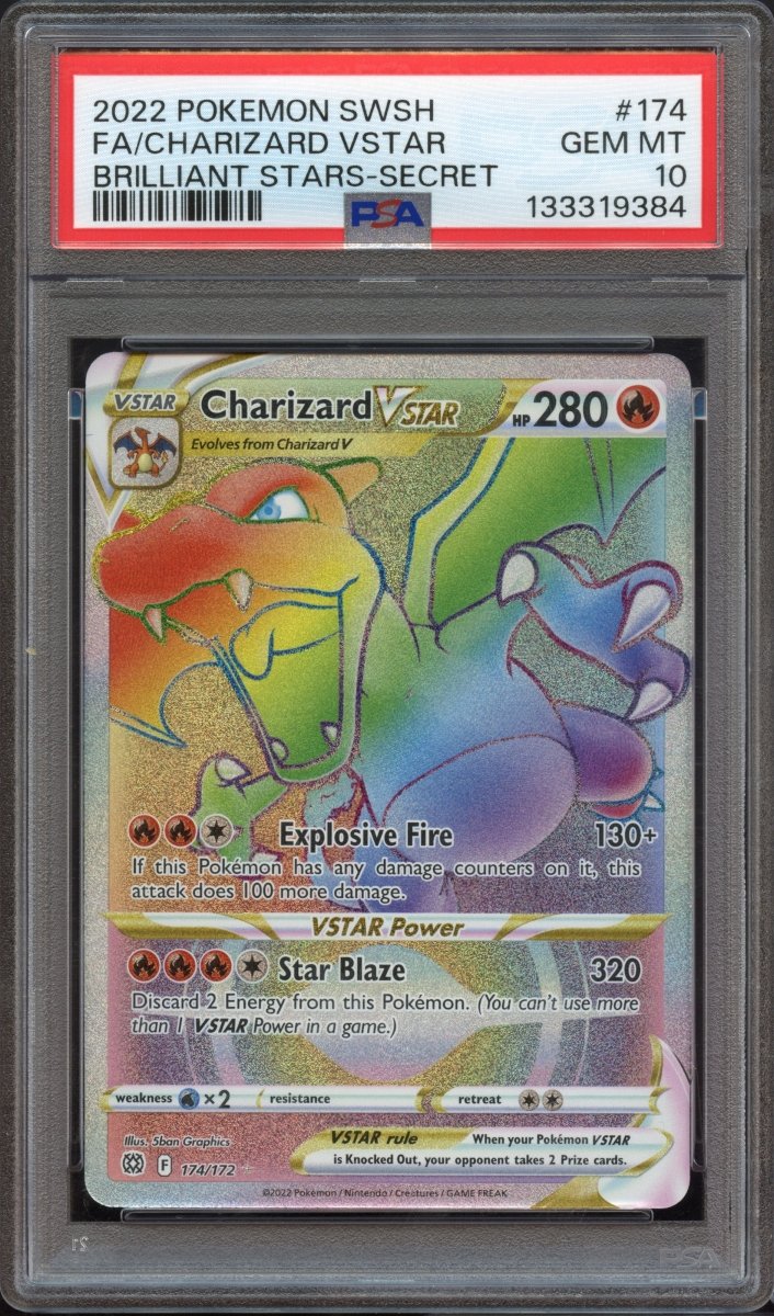 PSA 10 | Charizard VSTAR 174 - QuickTCG LLC