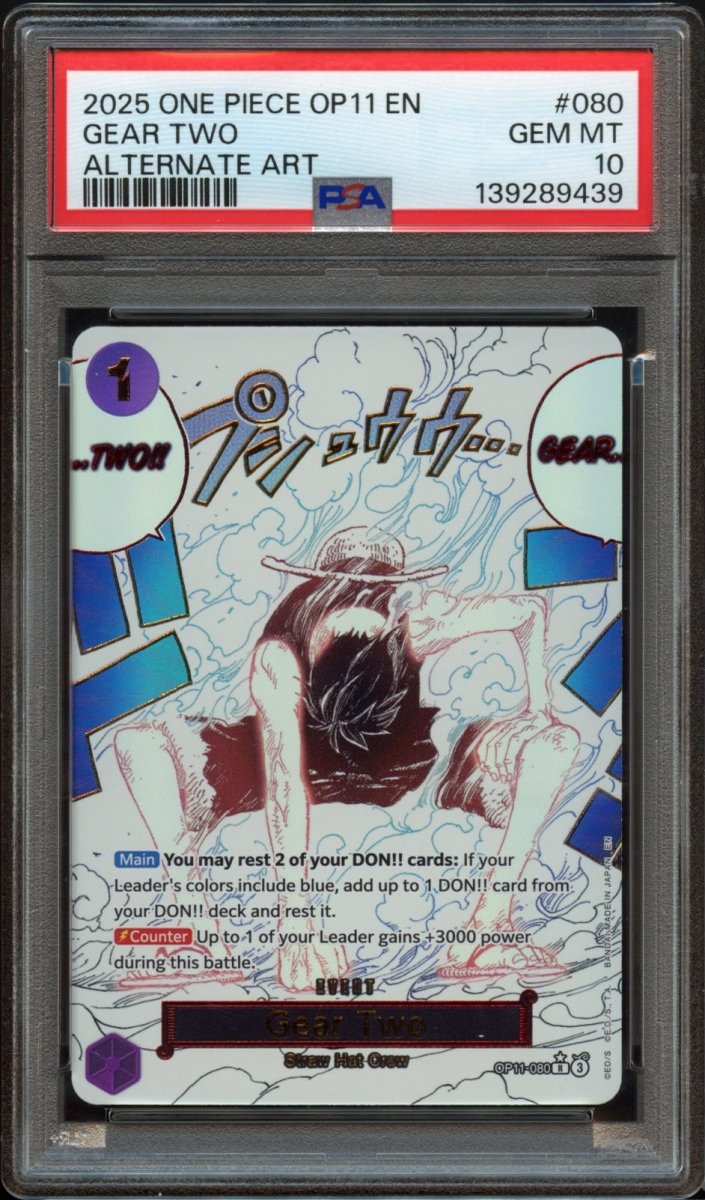 PSA 10 | Gear Two OP11 - 080 Alternate Art - QuickTCG LLC