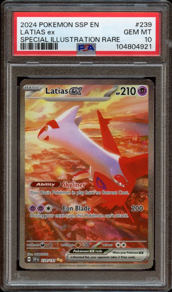 PSA 10 | Latias ex SIR 239 - QuickTCG LLC