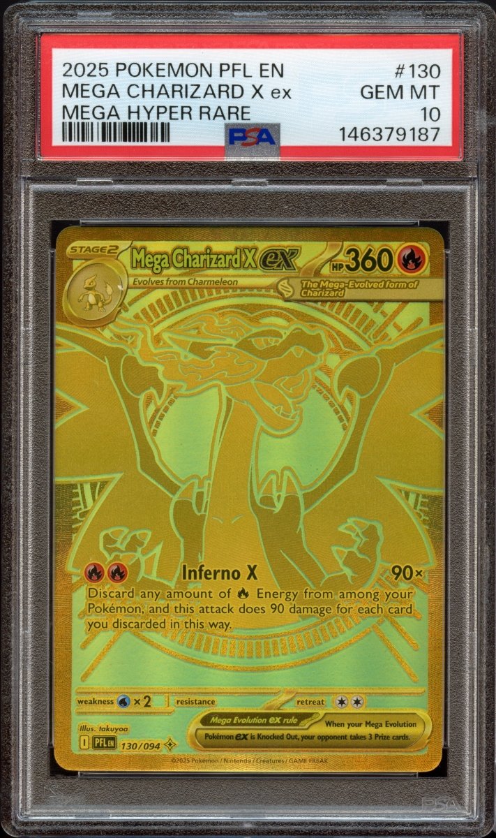 PSA 10 | Mega Charizard X ex 130 - QuickTCG LLC