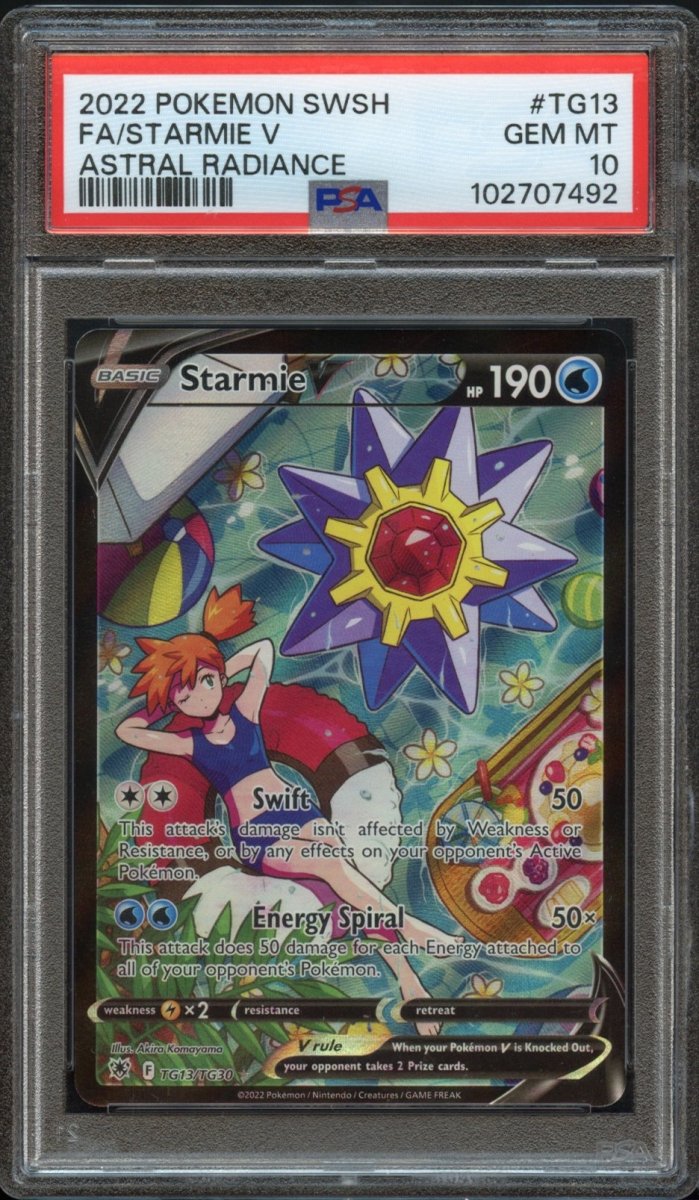 PSA 10 | Starmie TG13 - QuickTCG LLC