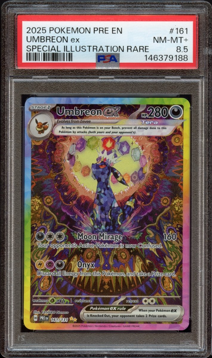 PSA 8.5 | Umbreon ex 161 - QuickTCG LLC