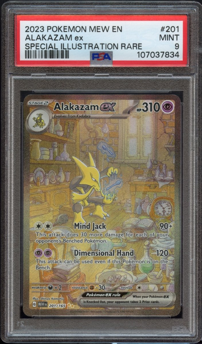 PSA 9 | Alakazam ex 201 - QuickTCG LLC