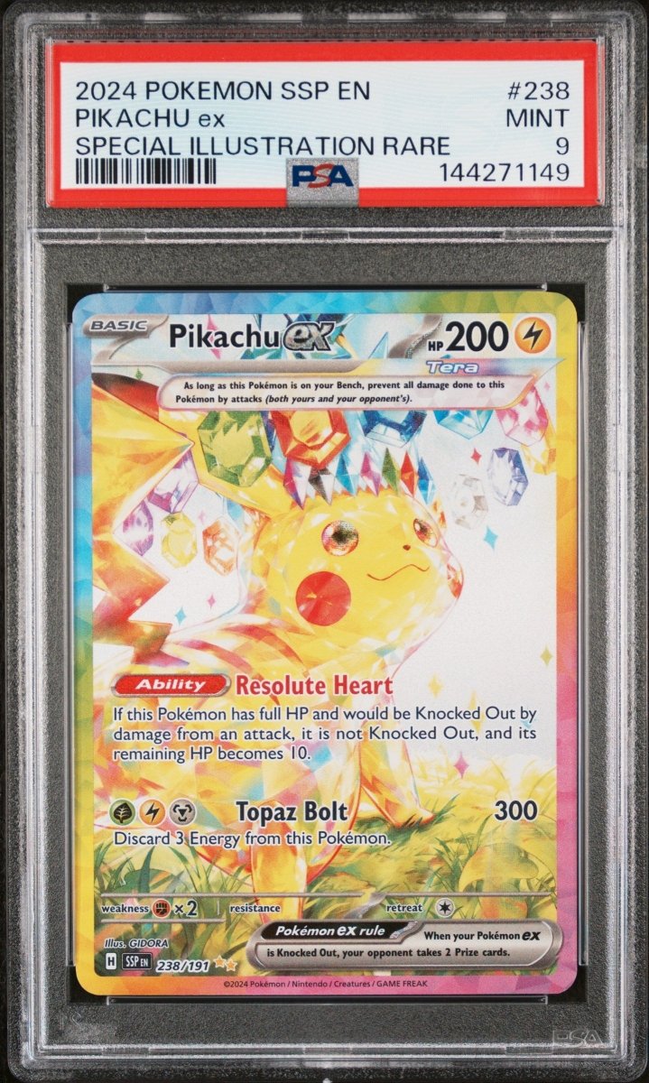 PSA 9 | Pikachu ex 238 - QuickTCG LLC