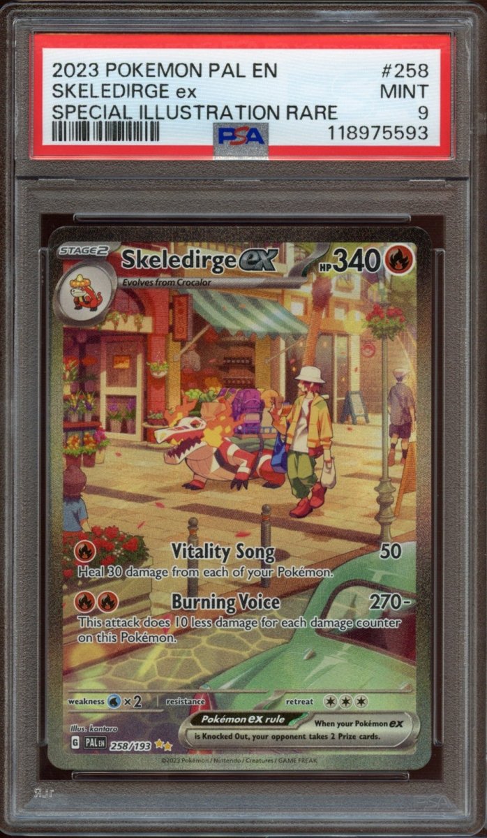 PSA 9 | Skeledirge ex 258 - QuickTCG LLC