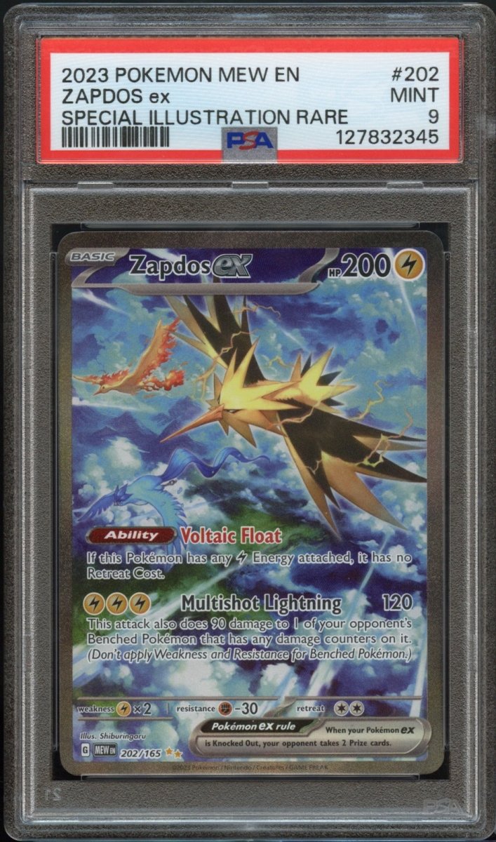 PSA 9 | Zapdos ex 202 - QuickTCG LLC
