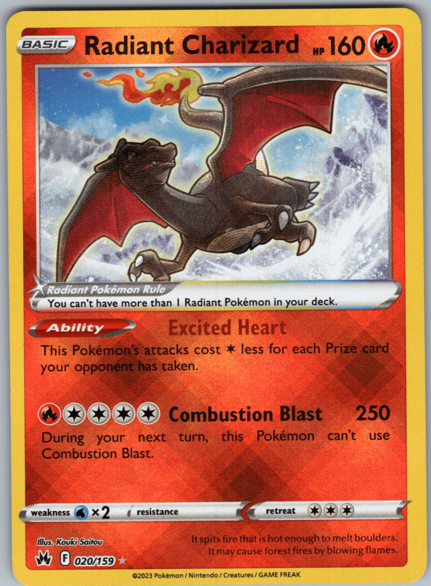 Radiant Charizard 020 - QuickTCG LLC