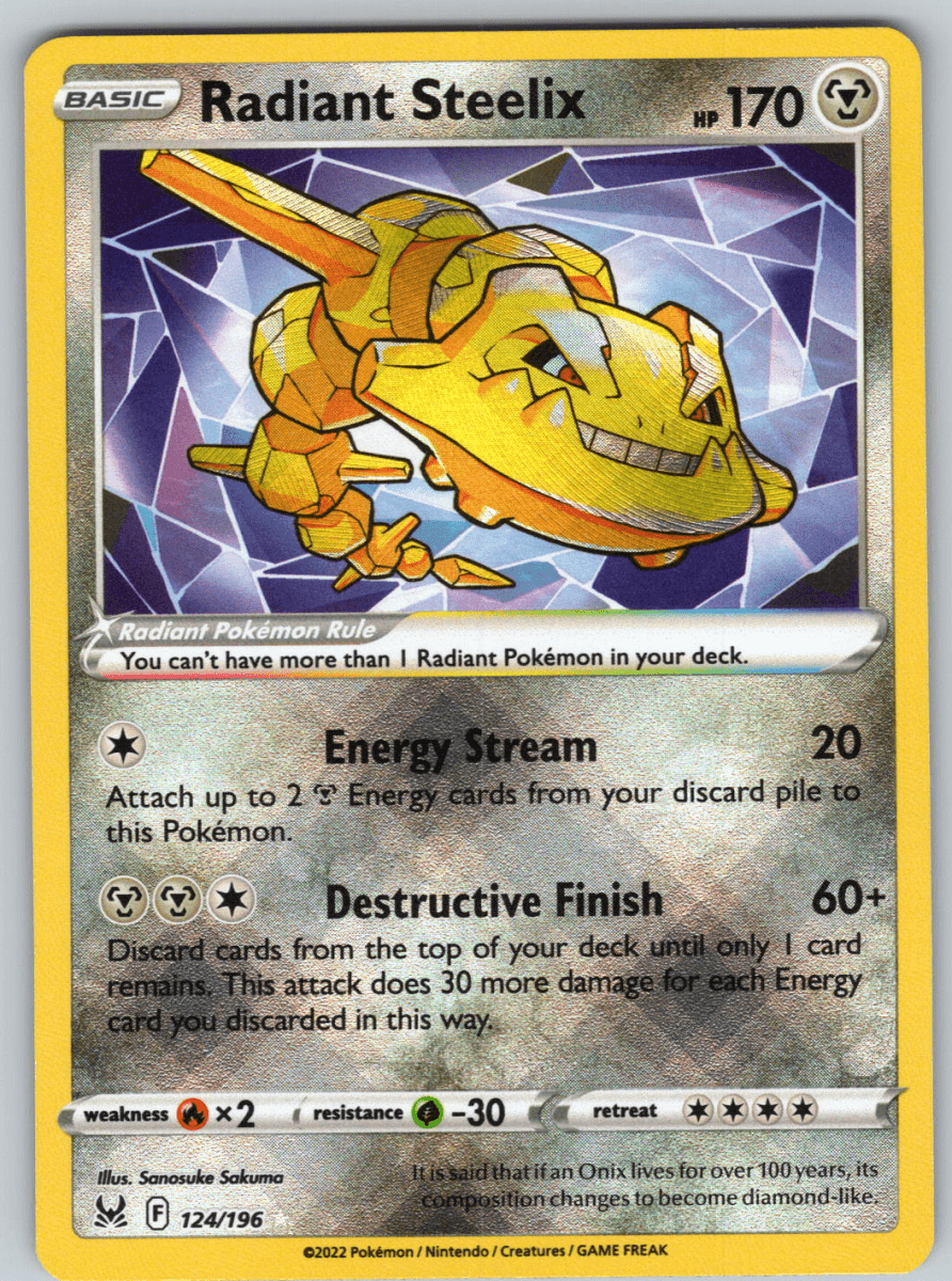 Radiant Steelix 124 - QuickTCG LLC