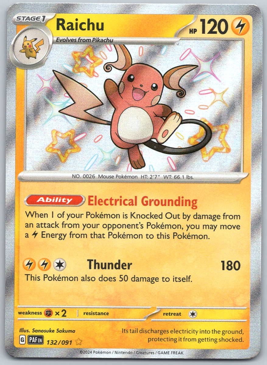 Raichu 132 - QuickTCG LLC