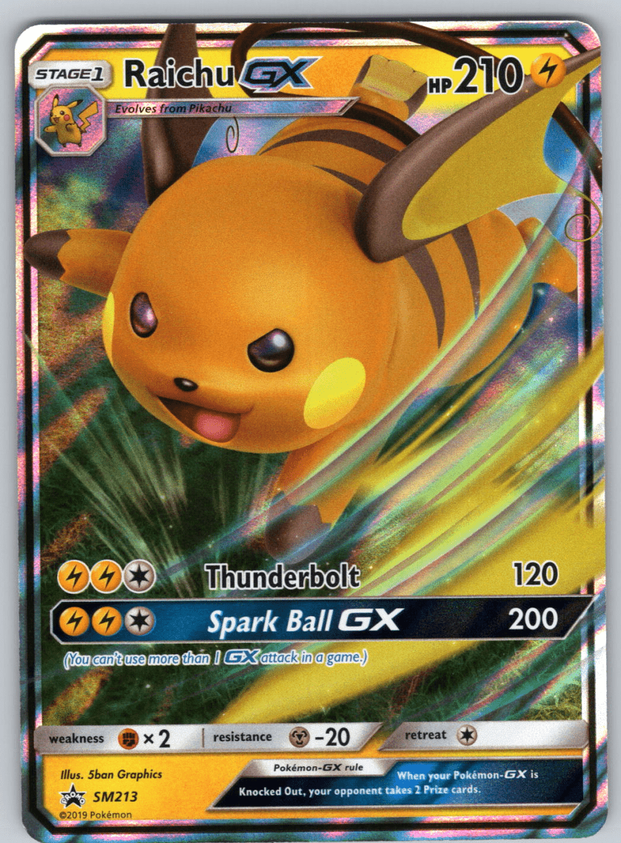 Raichu GX SM213 - QuickTCG LLC