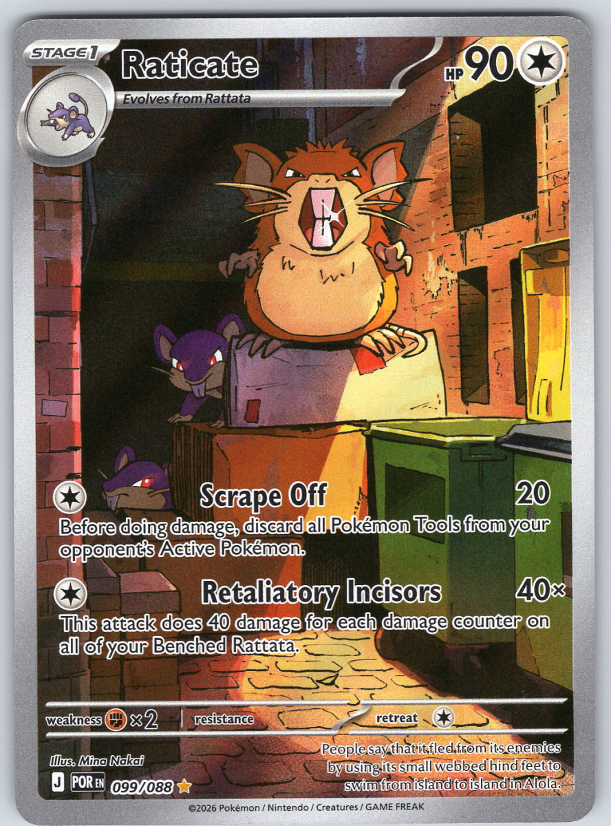 Raticate 099/088 - QuickTCG LLC