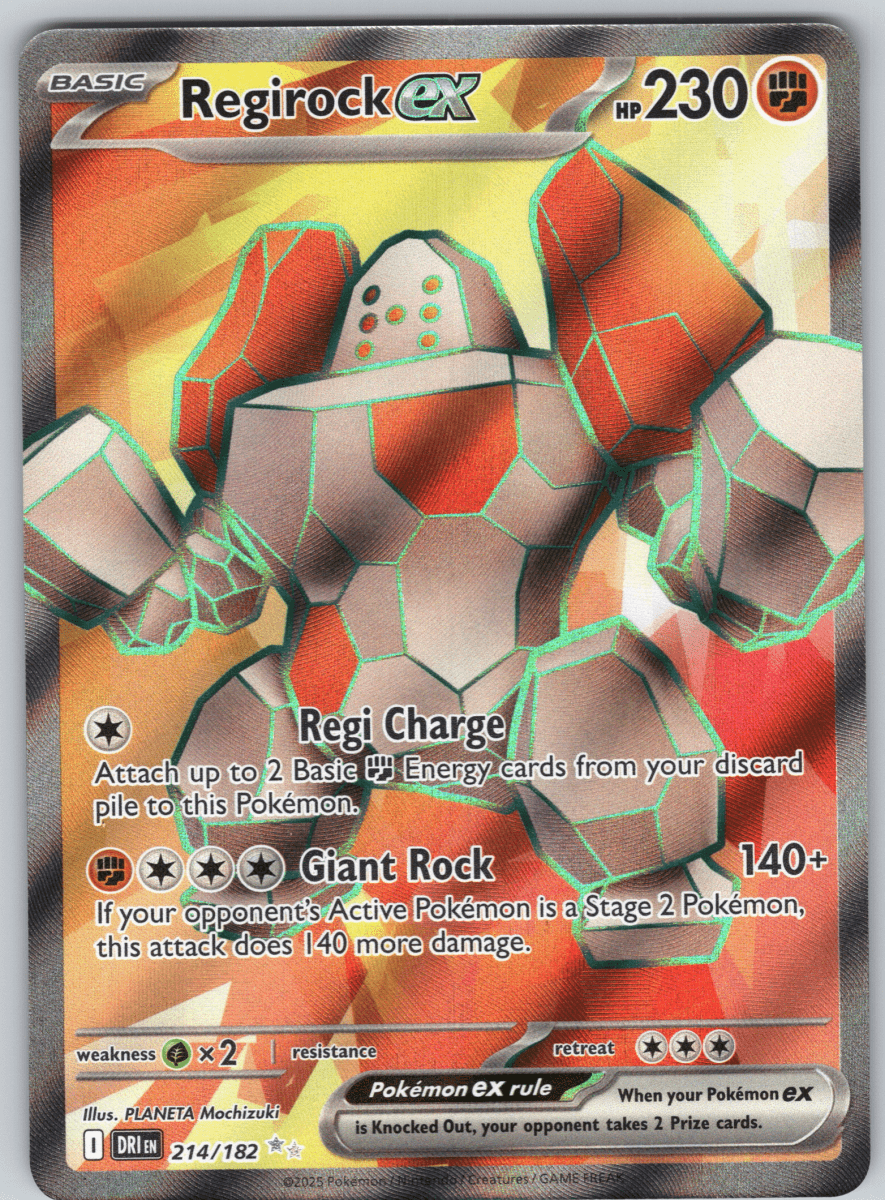 Regirock ex 216 - QuickTCG LLC