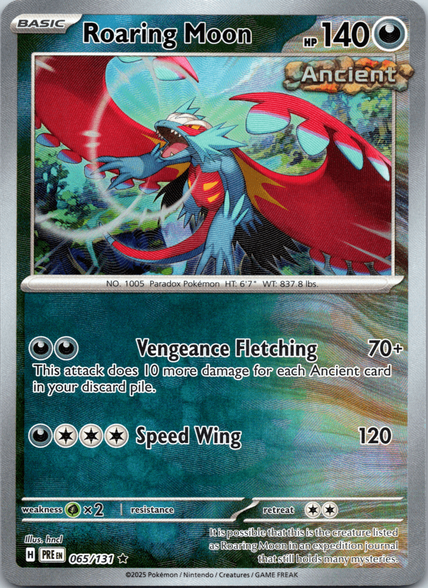 Roaring Moon Pokeball - Single - QuickTCG LLC