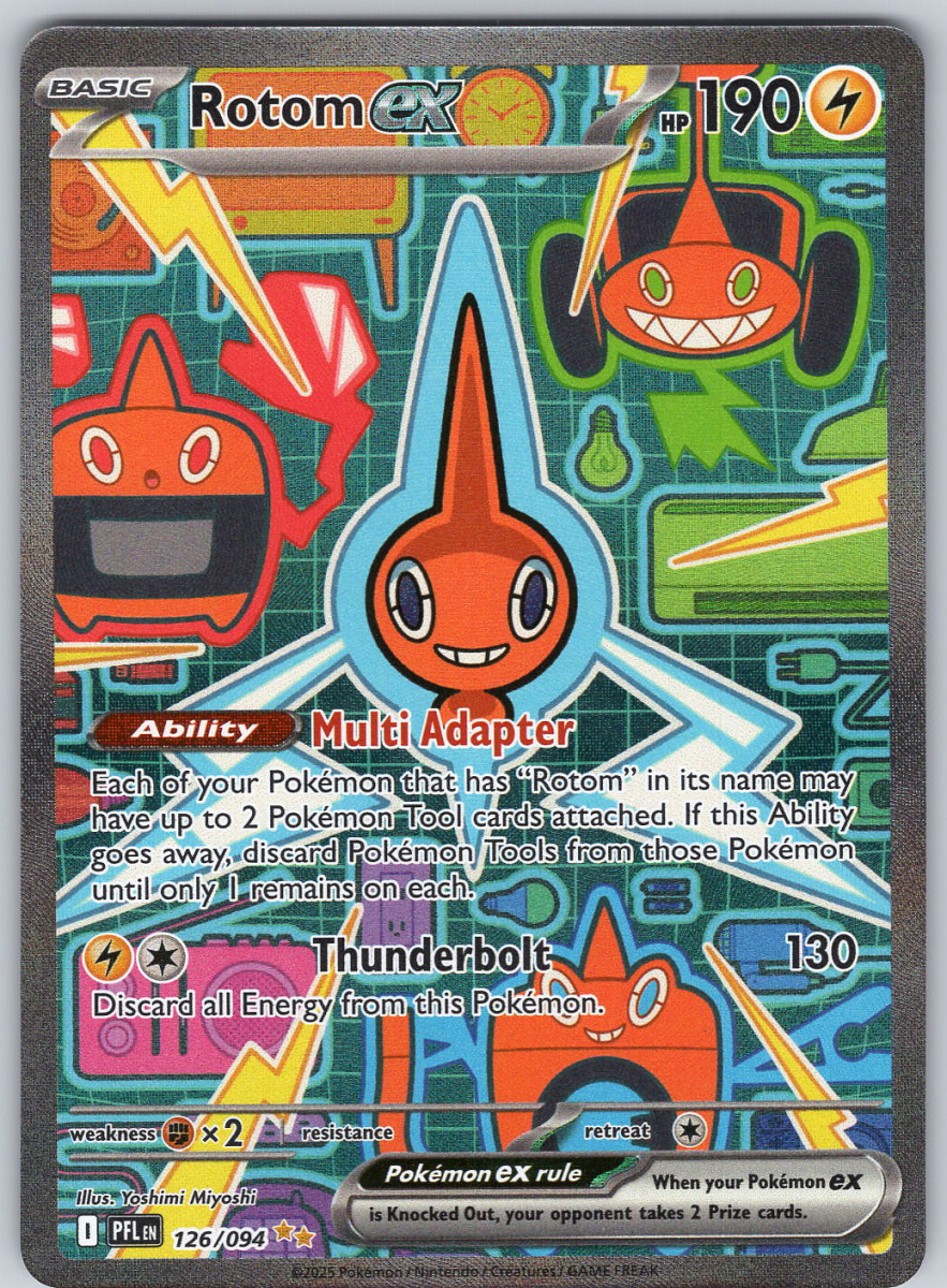 Rotom ex 126 - QuickTCG LLC