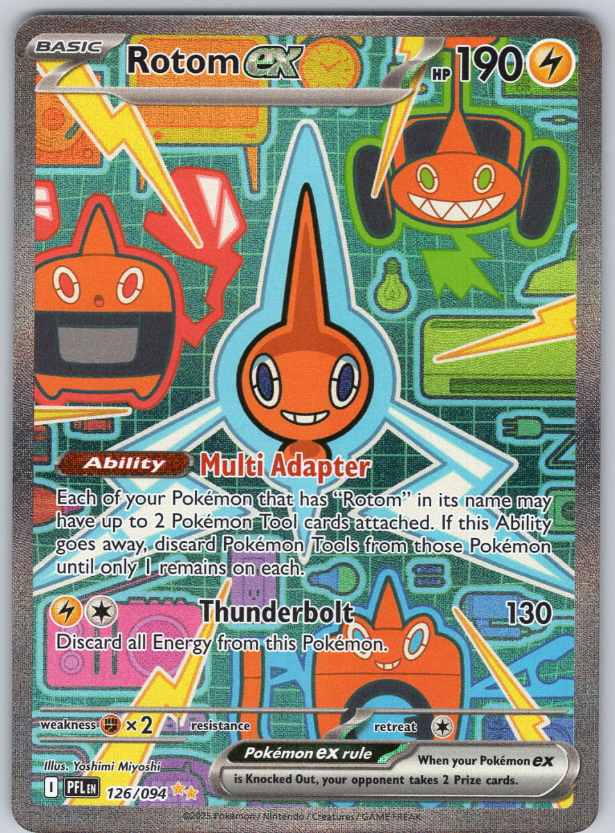Rotom ex 126 - QuickTCG LLC