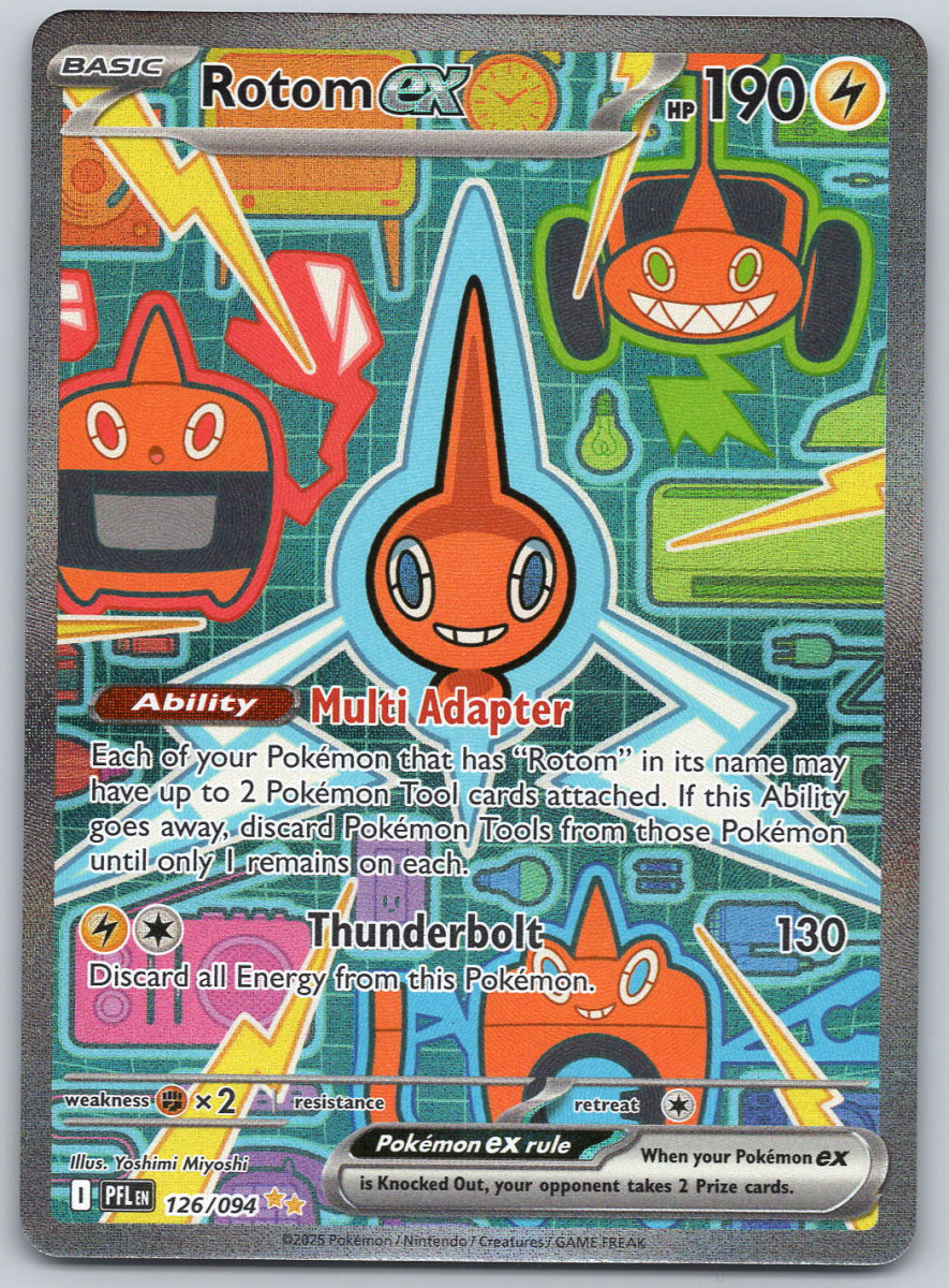 Rotom ex 126 - QuickTCG LLC