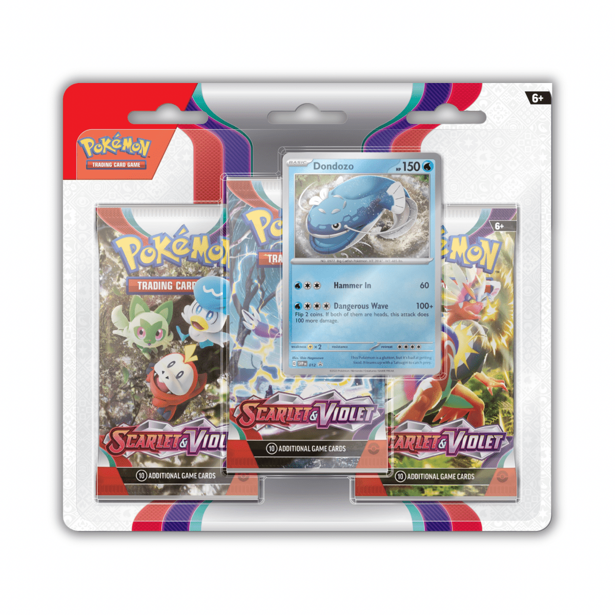 Scarlet & Violet (3 - Pack Blister) - QuickTCG LLC